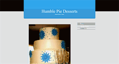 Desktop Screenshot of humblepiedesserts.com